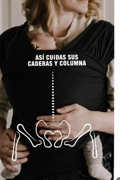 "Fular” Manos Libres, Bebé Tranquilo en Minutos ✨