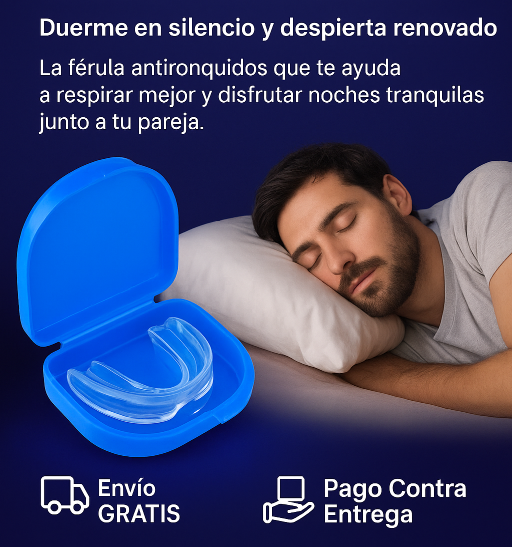 Protector Bucal Antironqudo