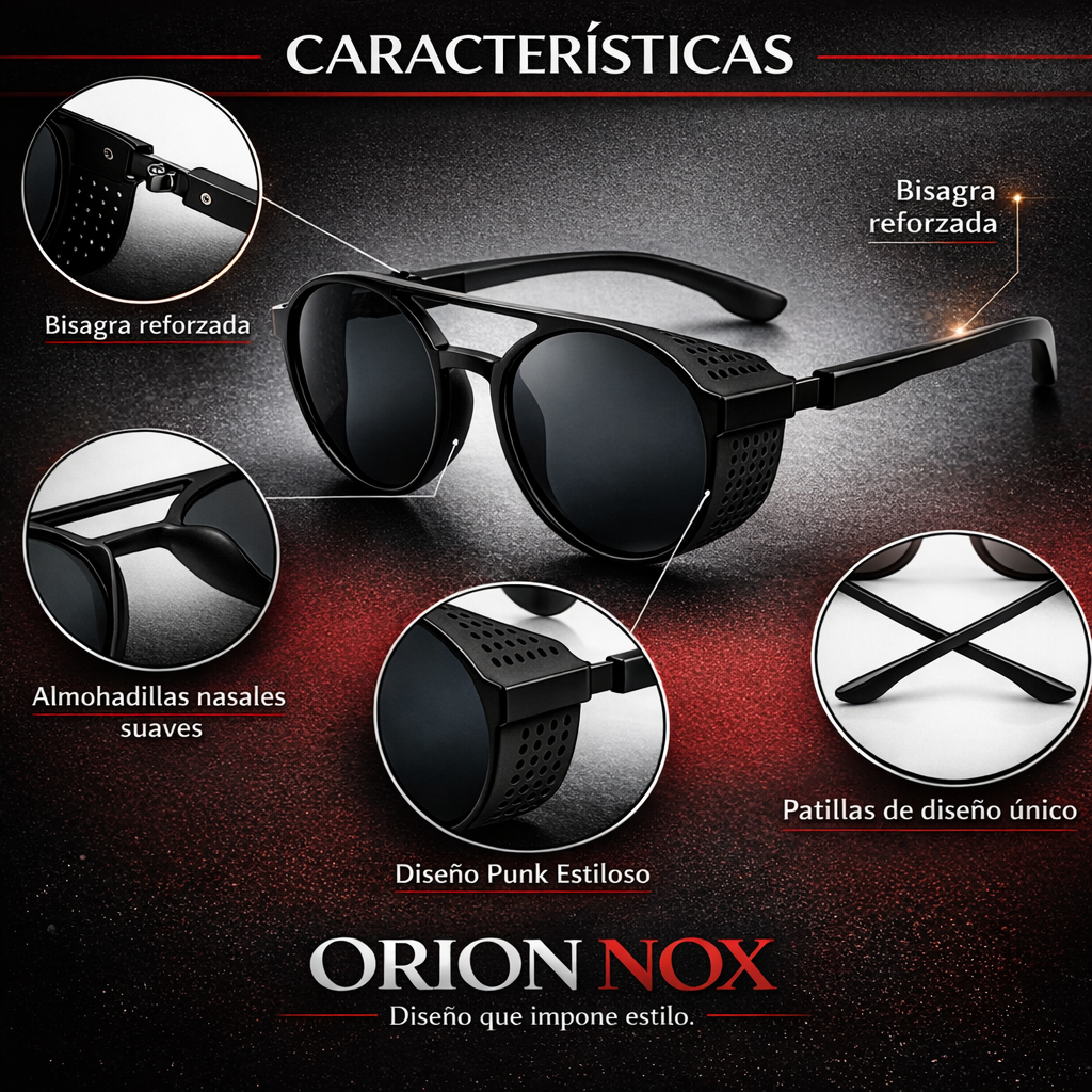 Gafas De Sol Orión Nox,  Dúo Polarizado +Protección UV