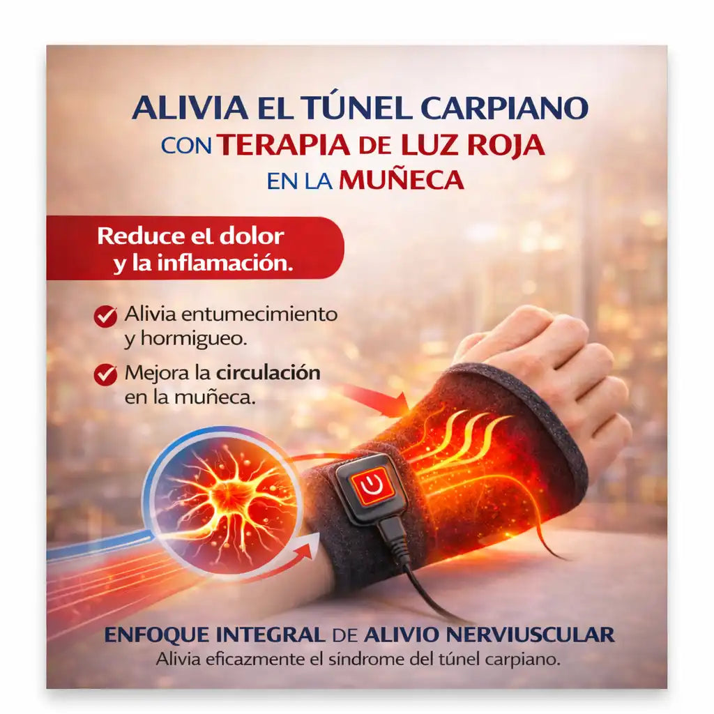 ThermoAlivio Pro™ – Muñequera de Calor Terapéutico🔥