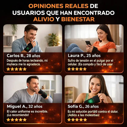 ThermoAlivio Pro™ – Muñequera de Calor Terapéutico🔥